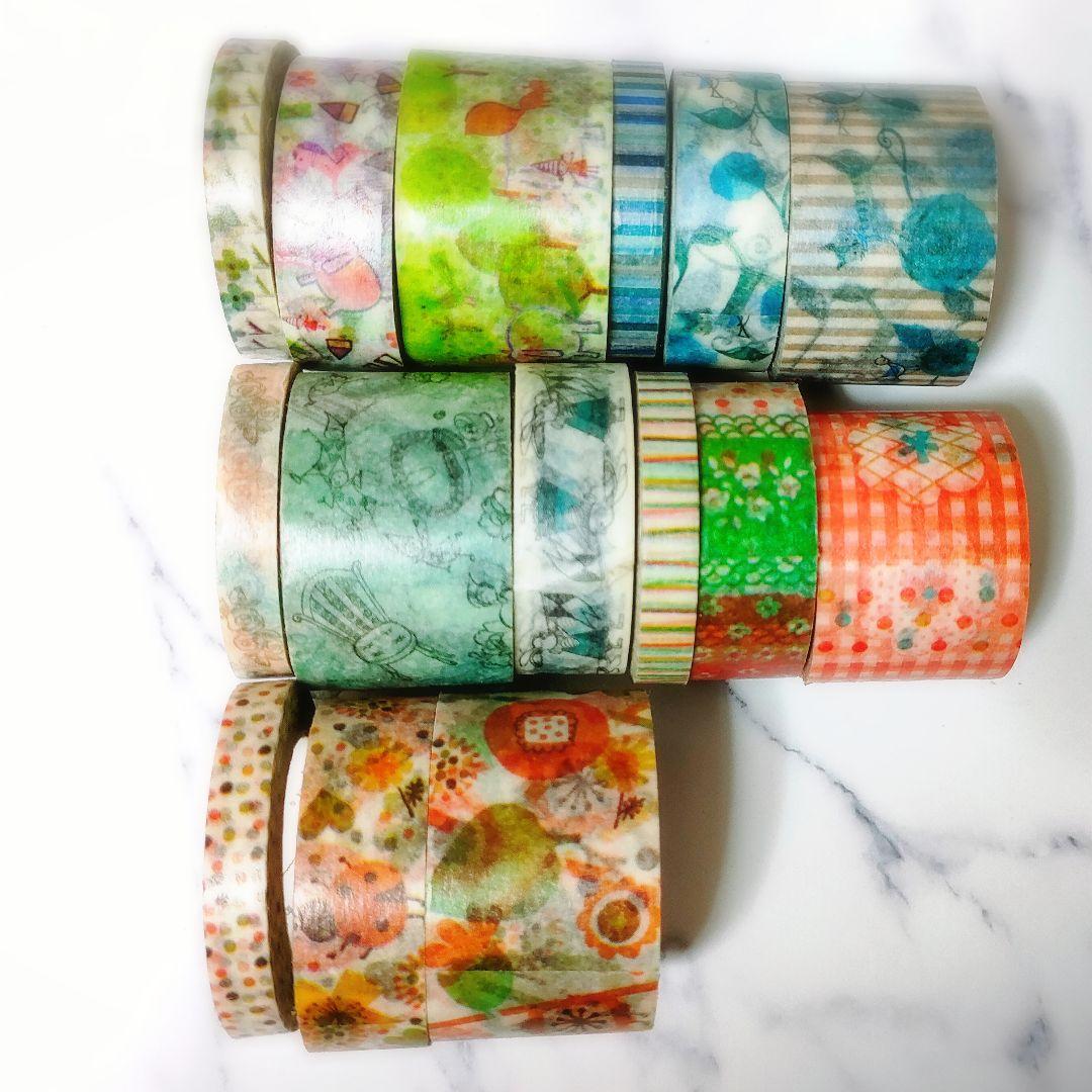 カトウシンジ マスキングテープ 廃盤 マステ