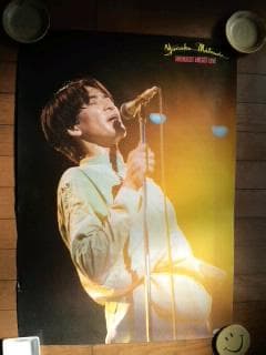 松田優作　HARDEST　NIGHT　LIVE　ポスター（非売品）