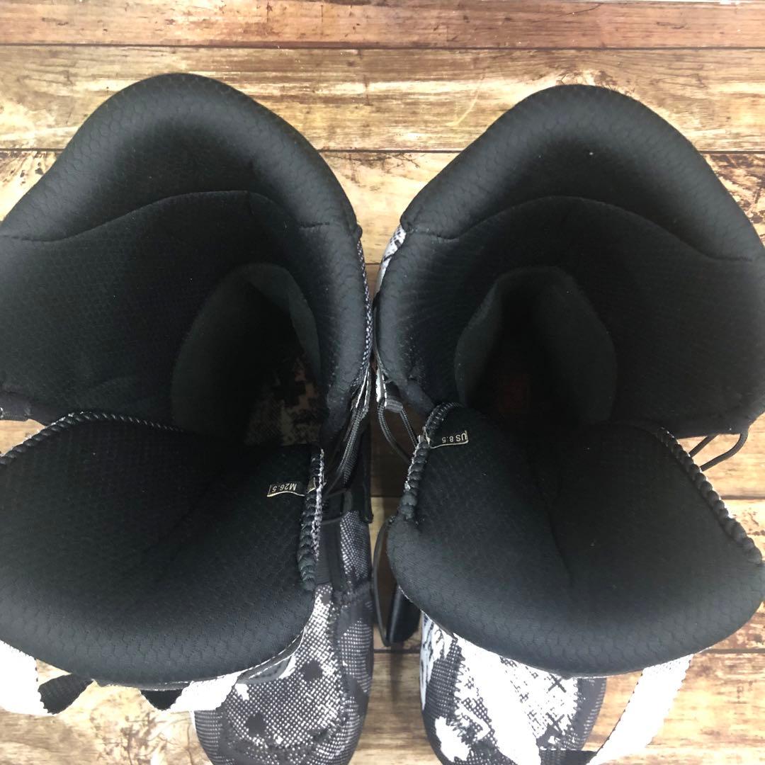 【美品】DEELUXE ID 5.2スノーボードブーツ ブラック 26.5cm