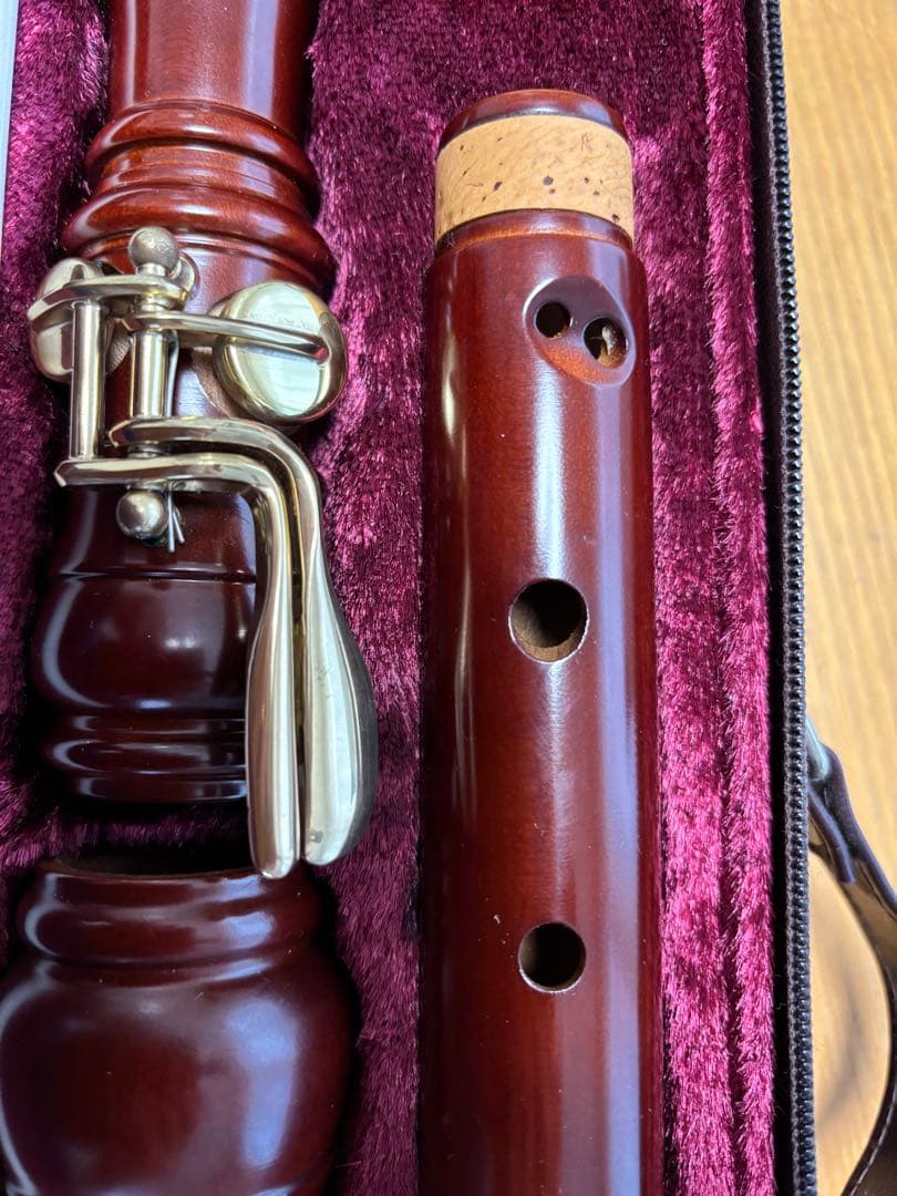 【現状渡し／音出し未確認】ヤマハ テナーリコーダー ケース付