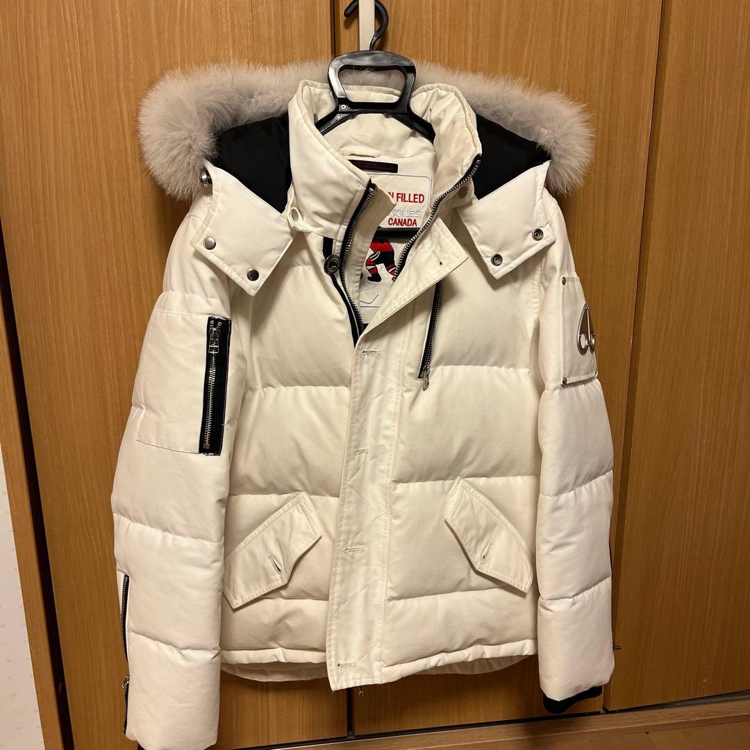 MOOSE KNUCKLES ダウンジャケット ホワイト