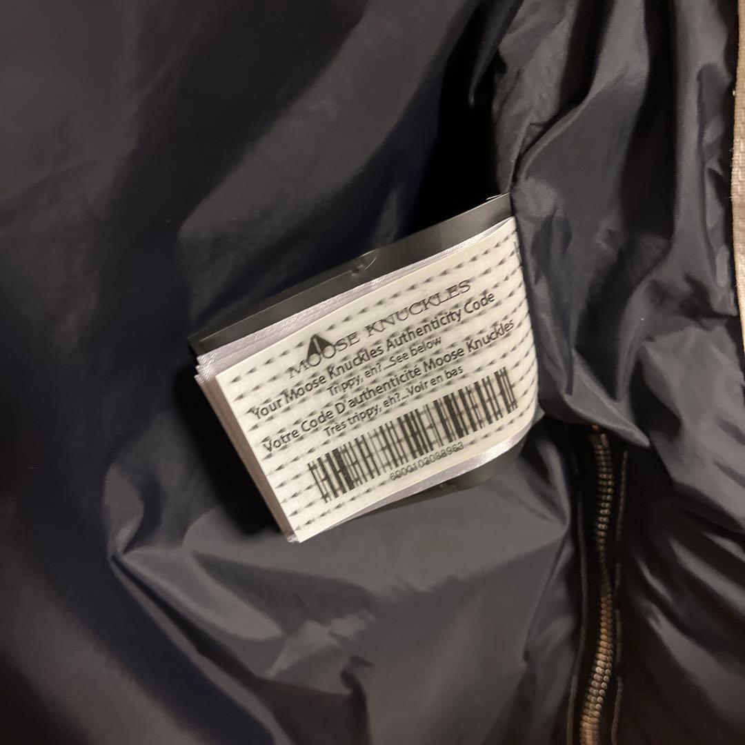 MOOSE KNUCKLES ダウンジャケット ホワイト