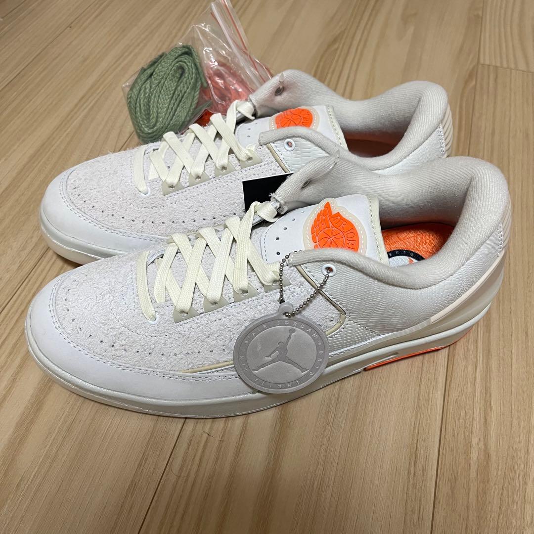 【ナイキ×シェルフライフ】エアジョーダン2 DV7128-110 新品未使用