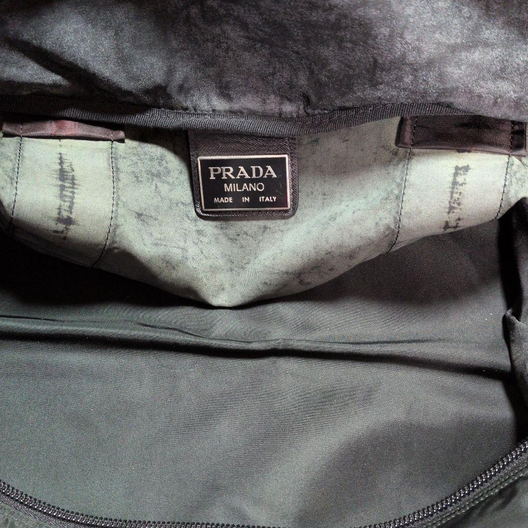 PRADA ボストンバッグ ブラック　難有りです