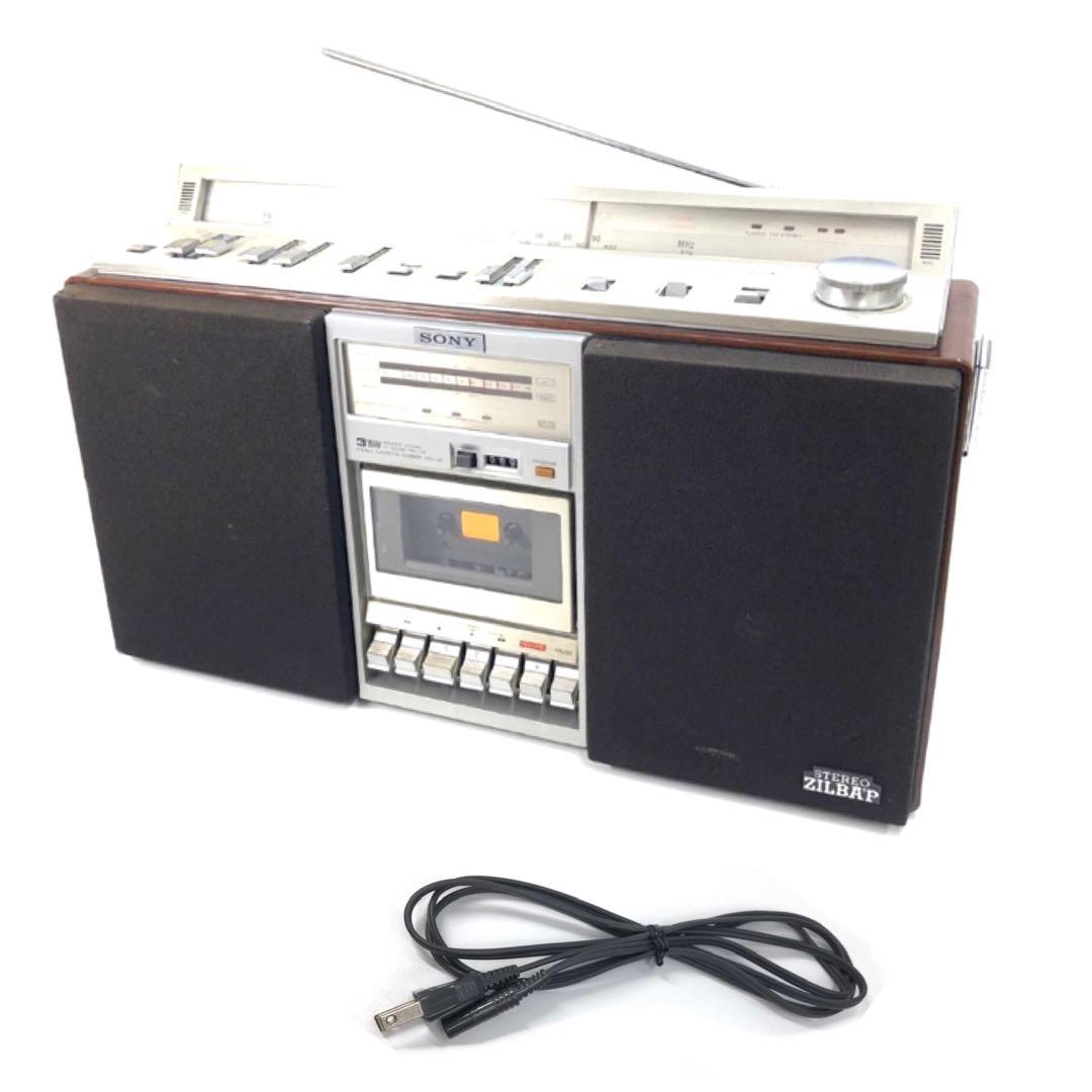 SONY CFS-V8 ステレオラジオカセット STEREO ZILBA'P