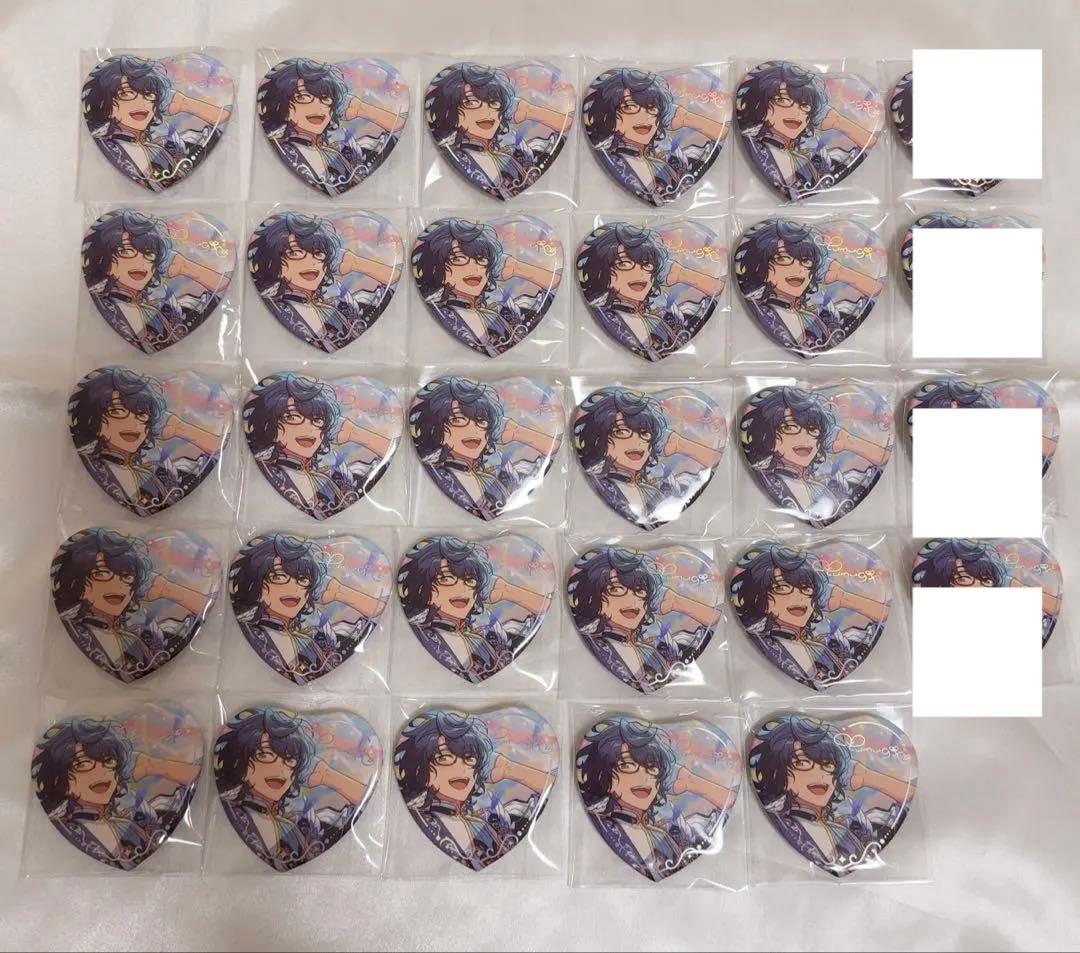 あんスタ あんさんぶるスターズ 傾心ハート缶バッジ 中国 青葉つむぎ ハート缶