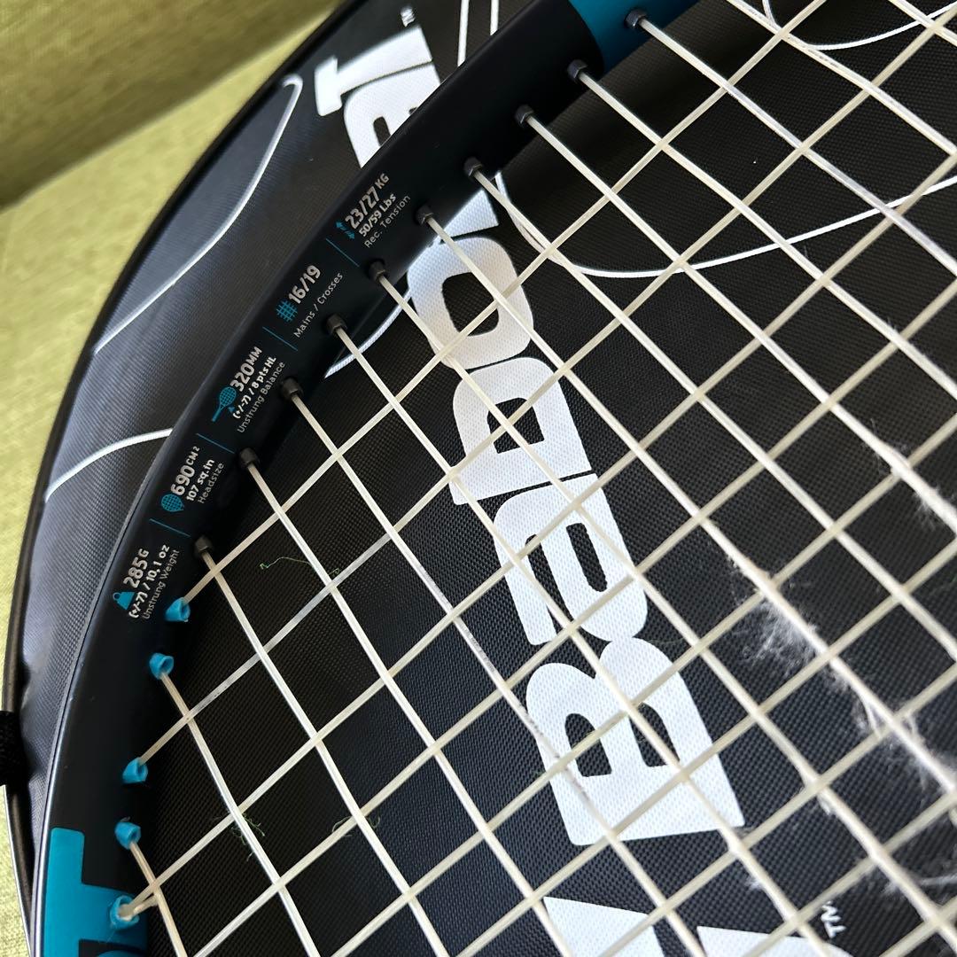 BabolaT PURE DRIVE 107バボラ硬式　テニスラケット　ケース付