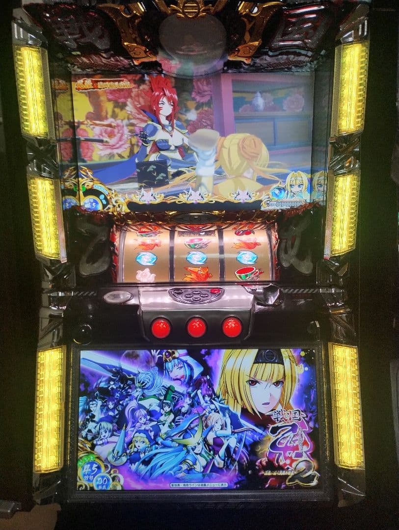 直接引取可能！戦国乙女2スロット実機！不要機付き！