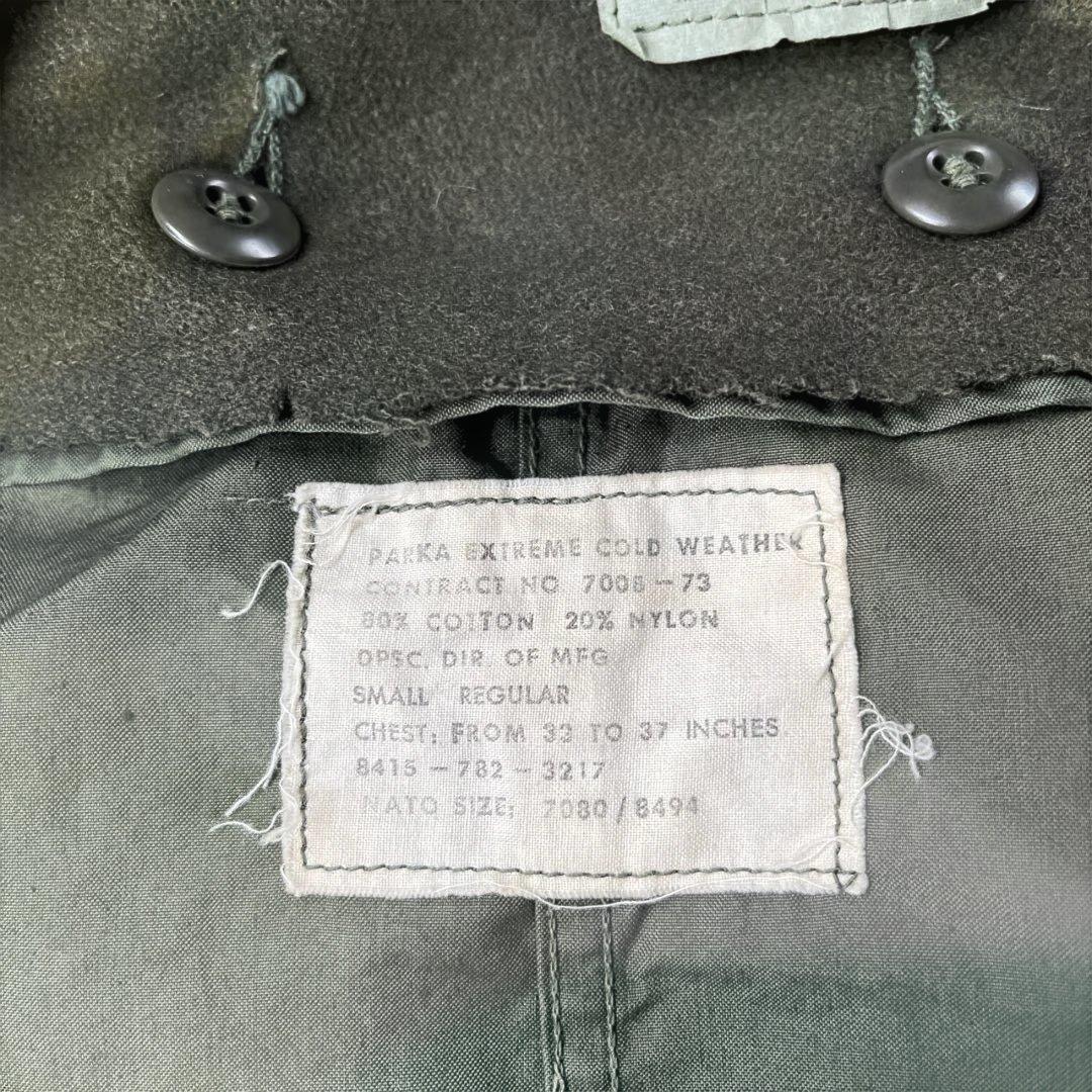 オールド ヴィンテージ 米軍実物 M65 フィッシュテール モッズコート ③