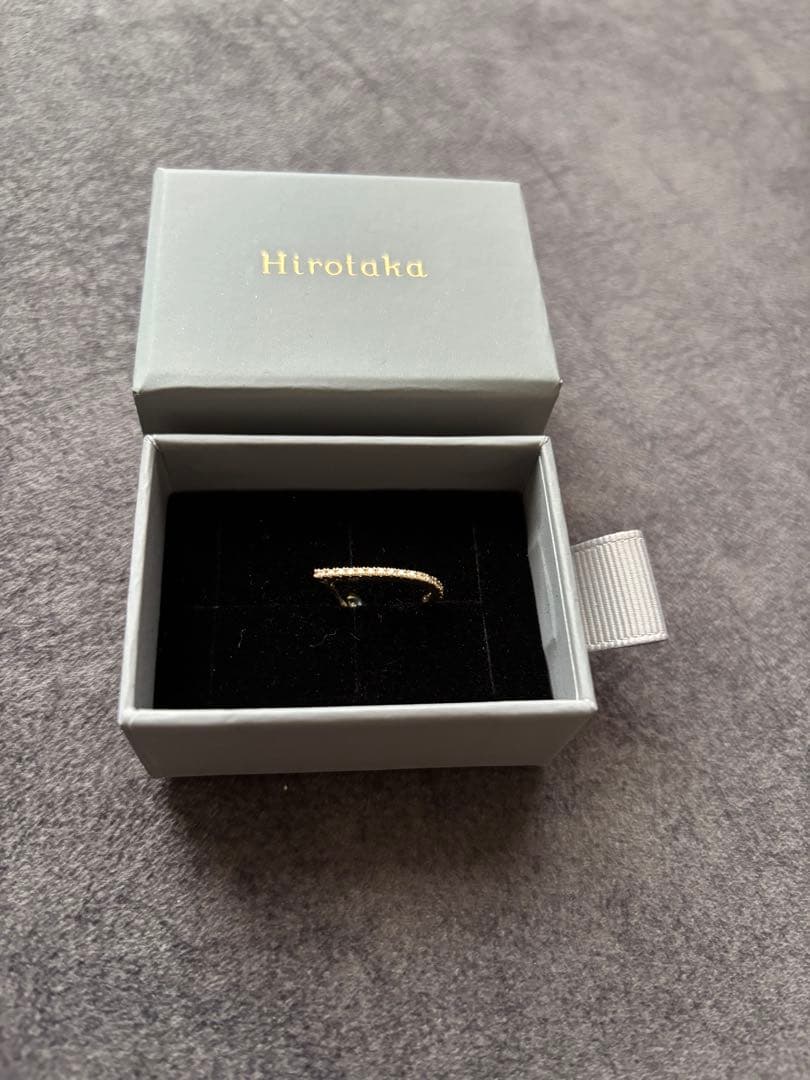 Hirotaka Gossamer ダイヤモンド インナーフック ピアスM