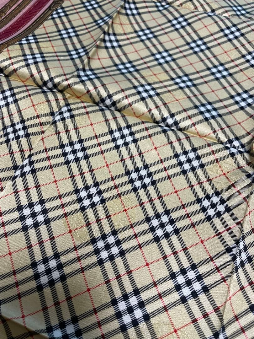 s*y様 シルク&コットンBurberry チェック柄ハンカチーフ4枚セット