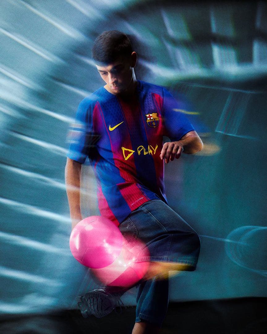 【正規品・認定証付き】バルセロナ×エドシーラン ユニフォーム