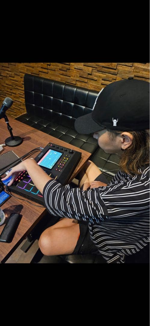 tubaki　pom × applebum cap