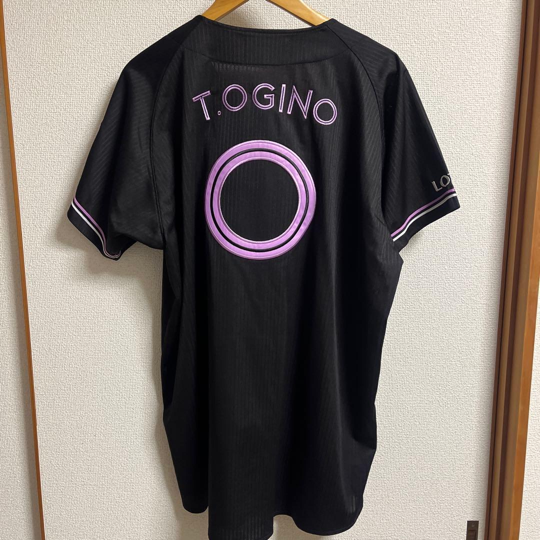 【美品】　荻野貴司　千葉ロッテマリーンズ　BSW ユニフォーム　O ミズノ