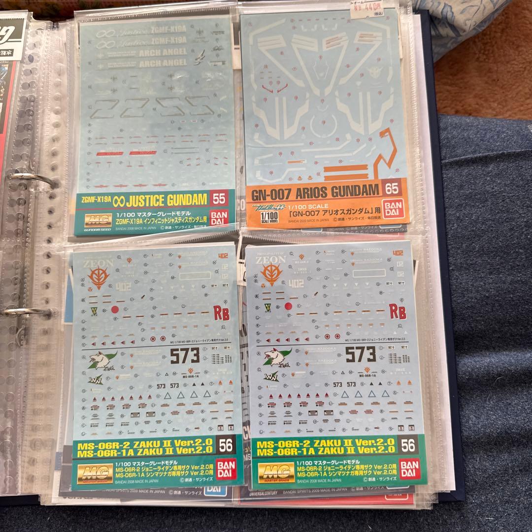 ガンプラ引退品、工具、塗料関連、水転写式デカールまとめ売り