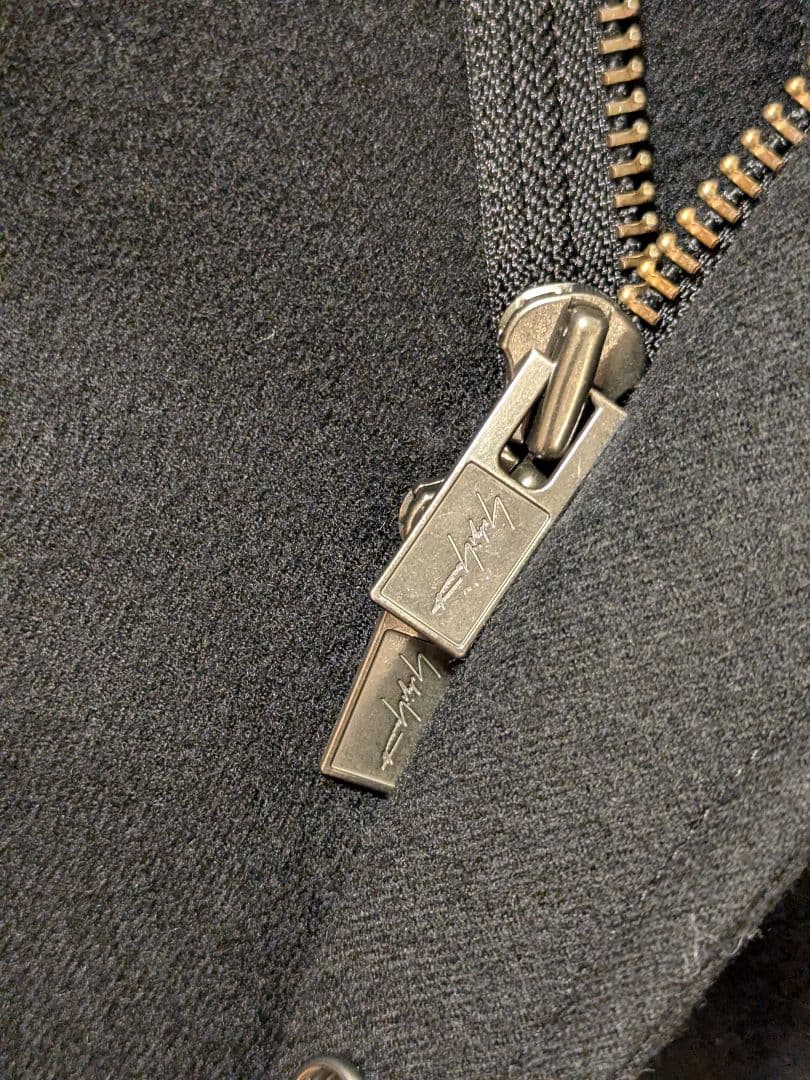 YOUJI YAMAMOTO POUR HOMME ファスナーモッズコート