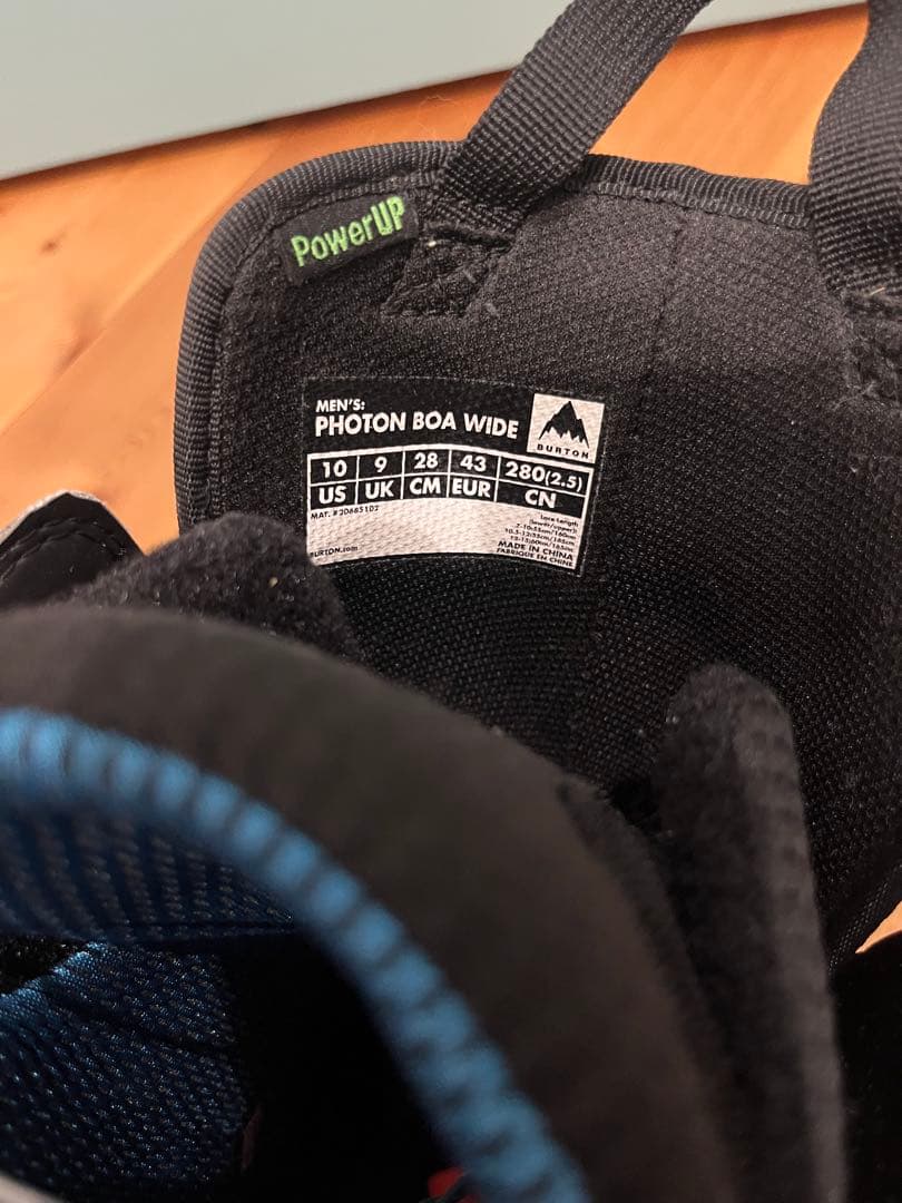 22-23 BURTON PHOTON BOA WIDE 28センチ　バートン