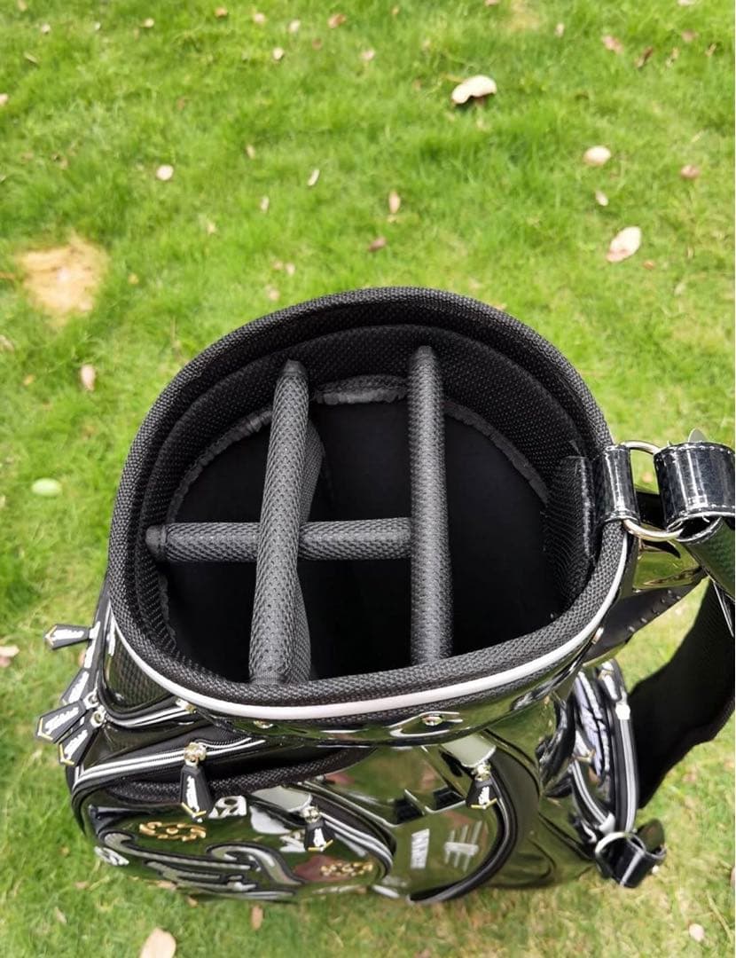 キャディバッグ PUレザー スポーツゴルフバッグ メンズゴルフバッグ レディー