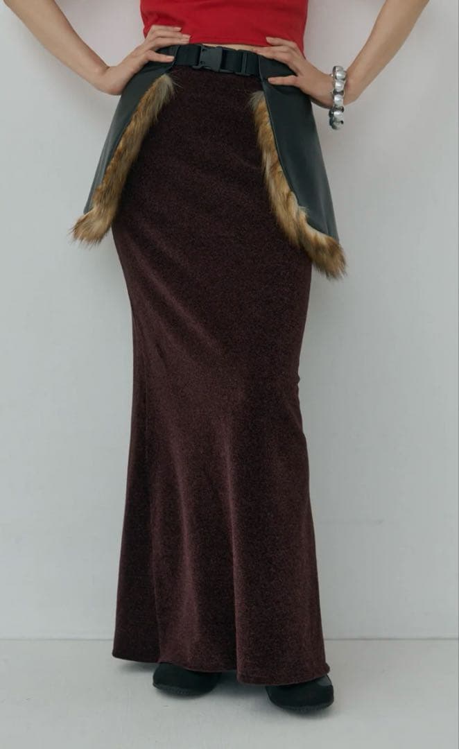 バッグ Mediam Double Craft Fur Bag