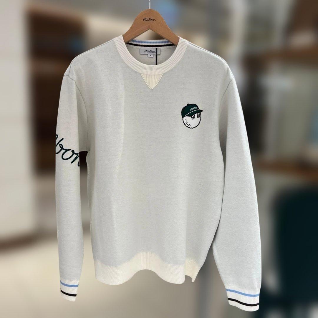 Malbon Golf 2025年秋冬コレクション のメンズ長袖ニット
