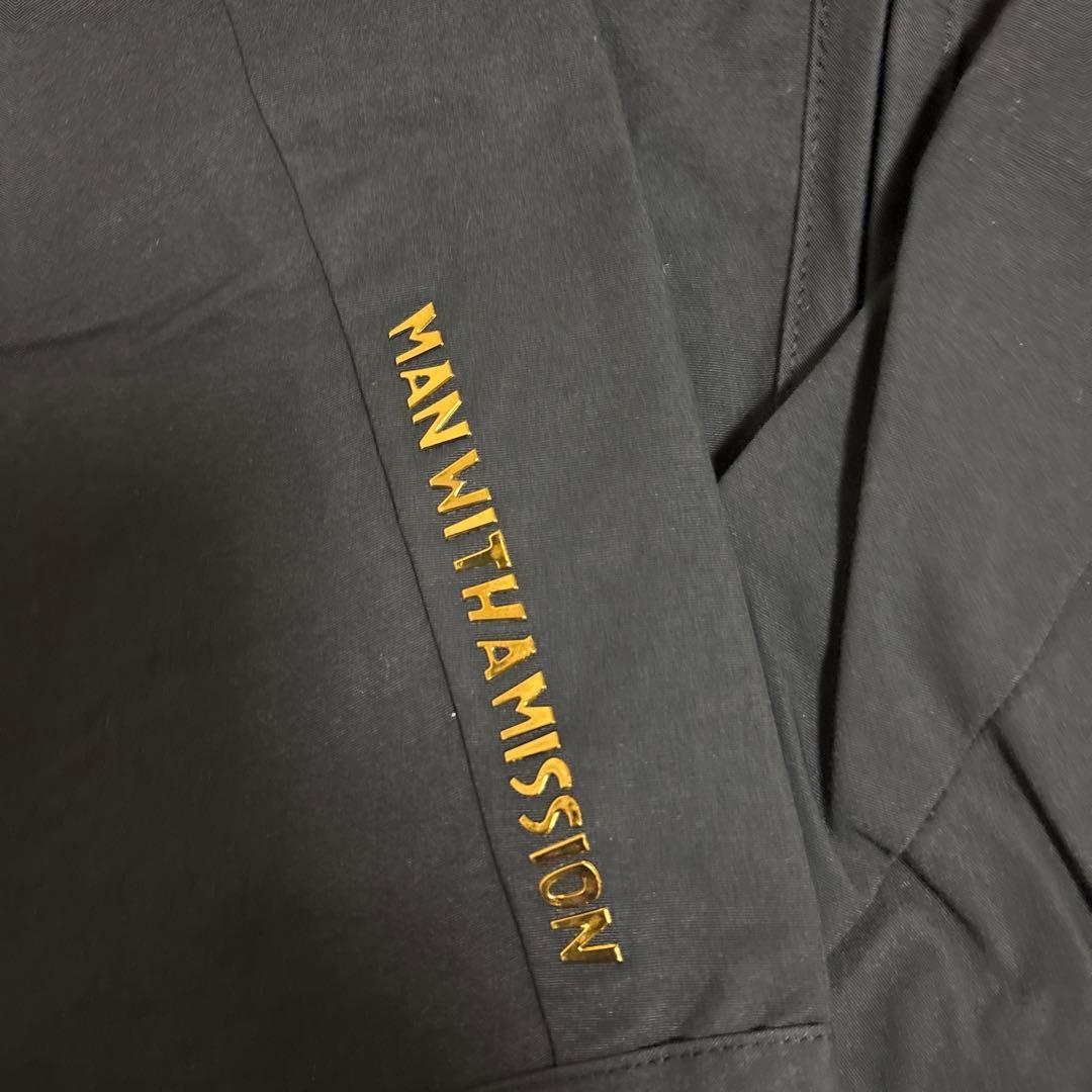 マンウィズアミッションロクヨンクロスノーカラージャケットＬ