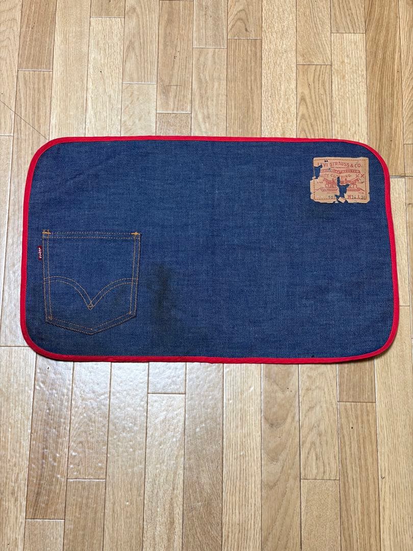 ★ポム★ Levi’s デニム ラグドール ランチョンマット 2点セット