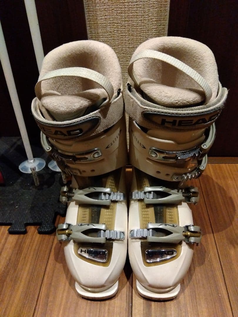 高級【ハイエンド】HEAD レディース用 スキーセット メンテ・WAX済み✔
