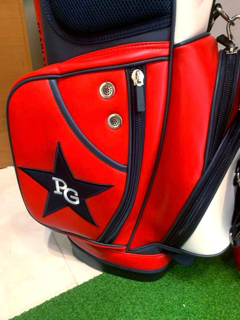 超希少　新品未使用　限定　パーリーゲイツ　トリコロール　キャディバッグ　スタンド