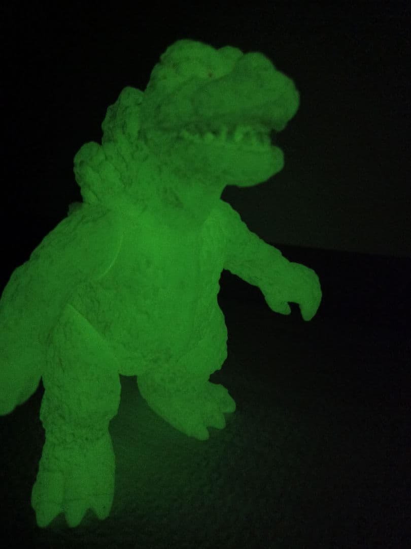 当時物　蓄光ゴジラ