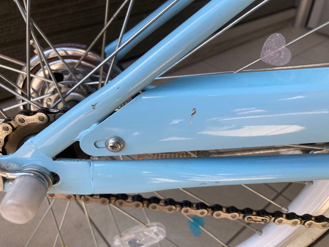 【愛知】サカモトテクノ　スパイスアップ　22インチ（女の子）ヘルメット付