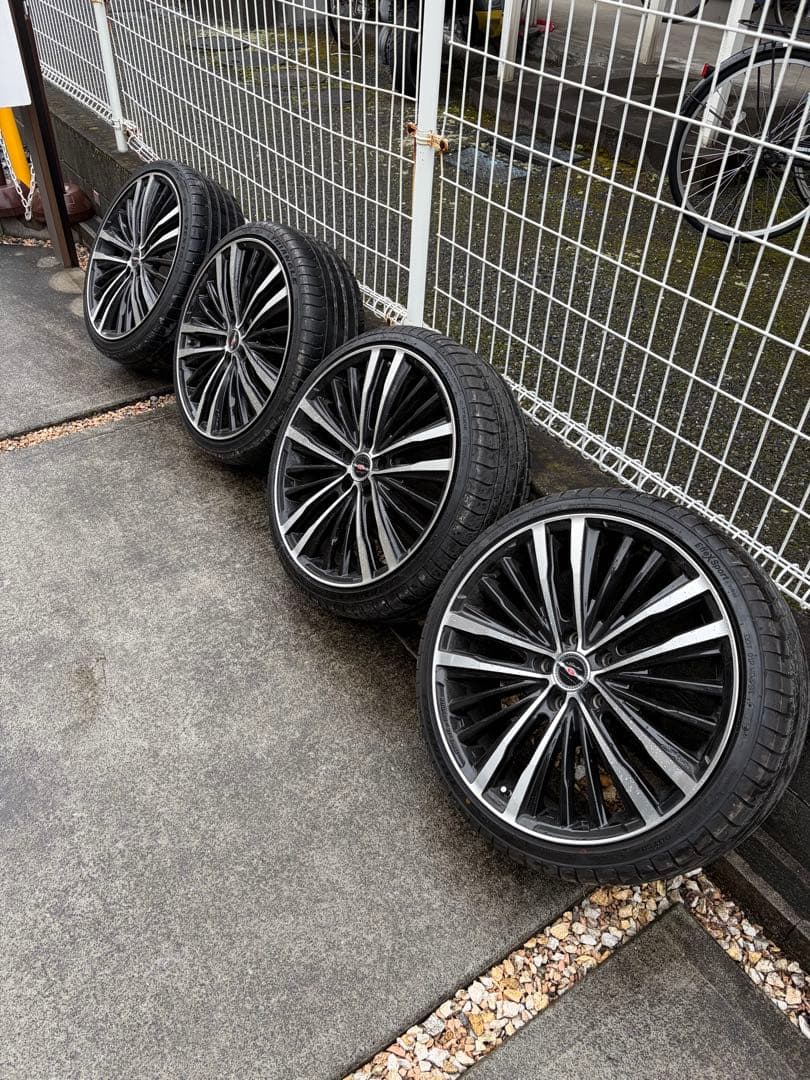 19インチ ホイールセット Elex Sport MAEシャレン