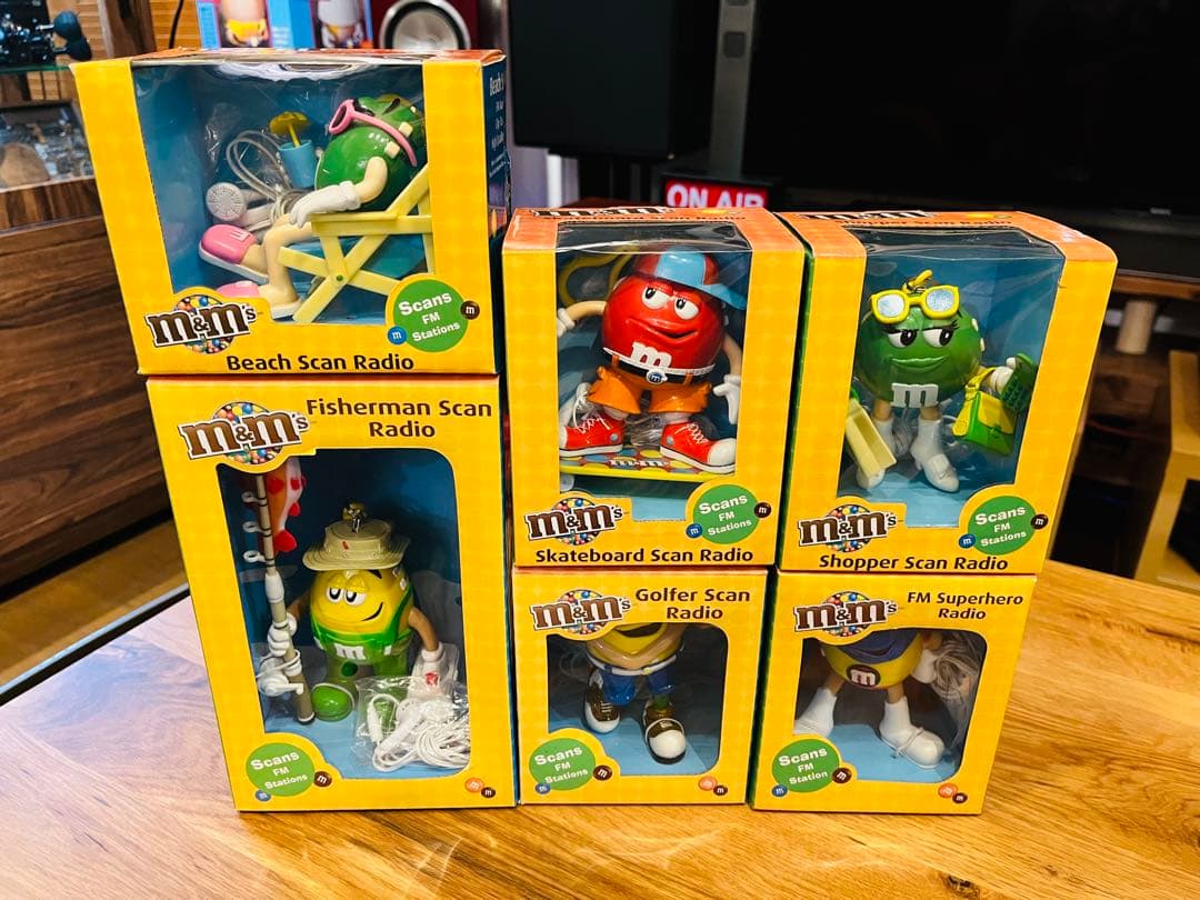 ★全種セット★ M&M's エムアンドエムズ スキャンラジオ