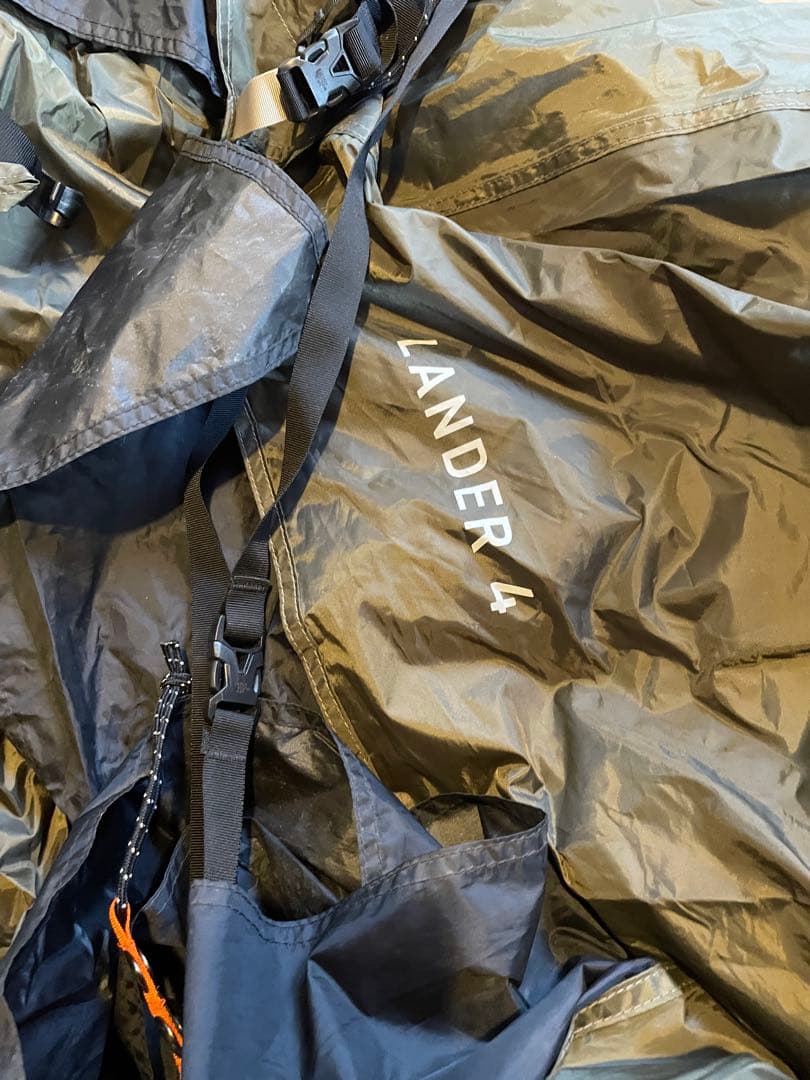 THE NORTH FACE LANDER 4 テント　フットプリント付き