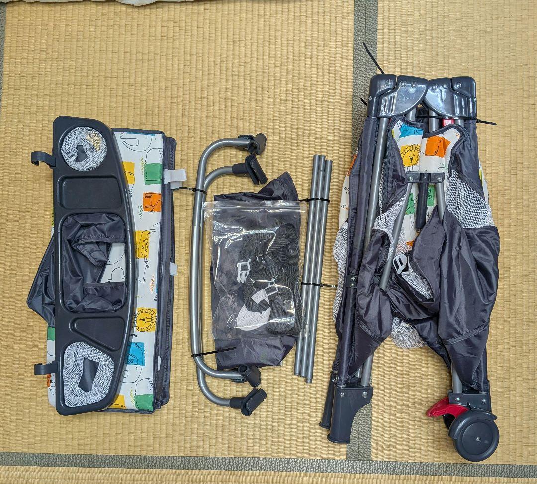 【ほぼ新品】Wondc ベビーベッド プレイヤード ベビーサークル 折りたたみ