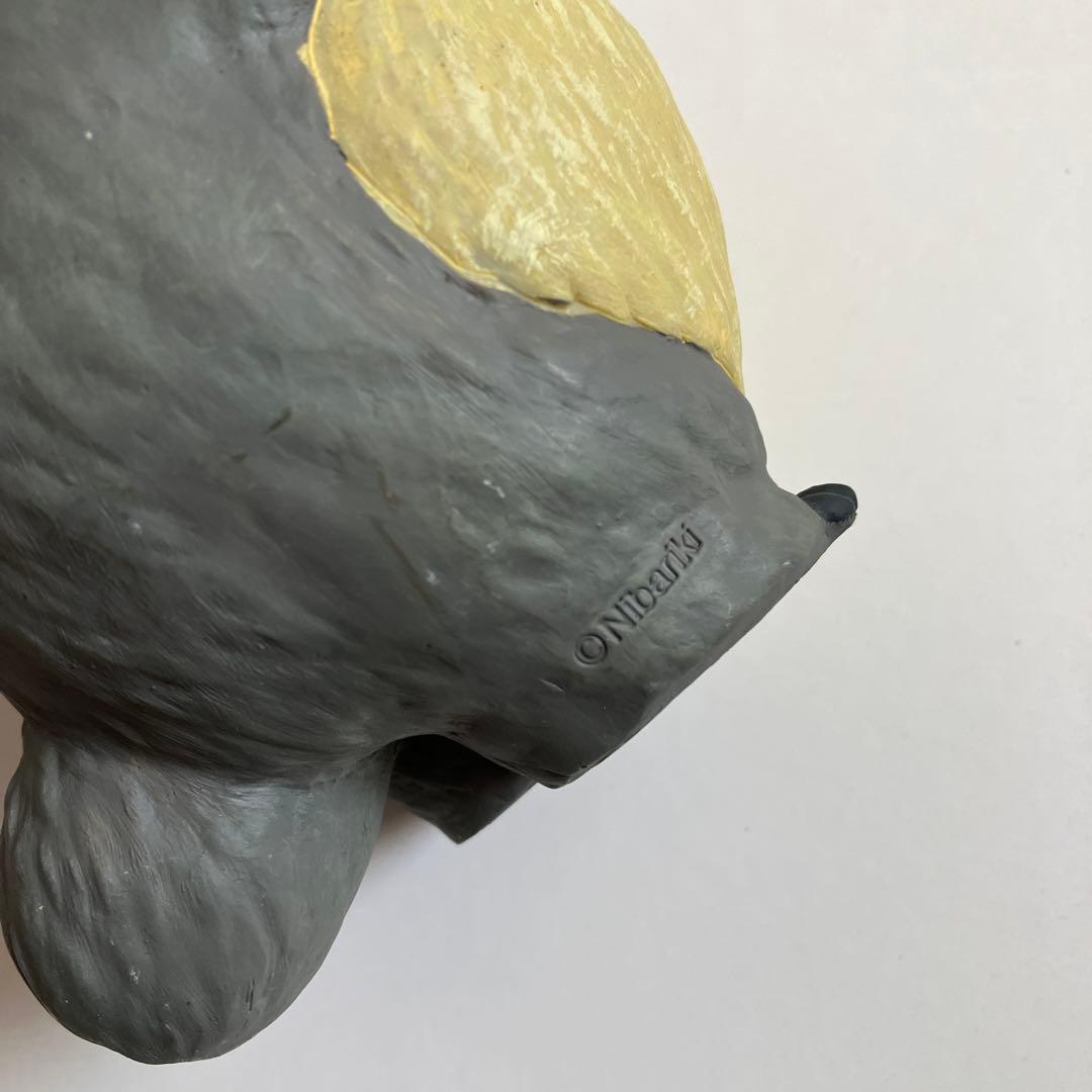 となりのトトロ お花ておしぐるま トトロのみ プランターなし 陶器製 レトロ