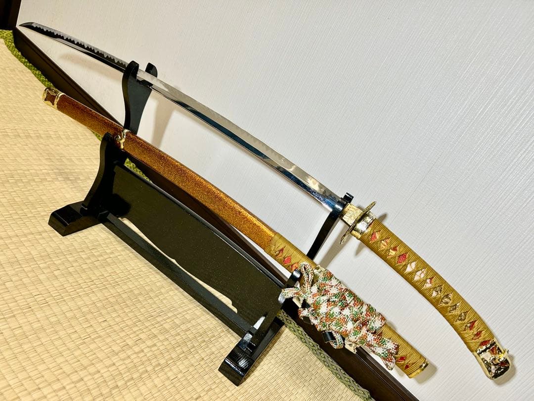 模造刀 陣太刀 ※華やかな下緒付き！