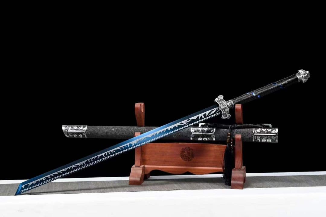 『霊炎唐横刀』古兵器 武具　刀装具　日本刀　模造刀 居合刀 長尺