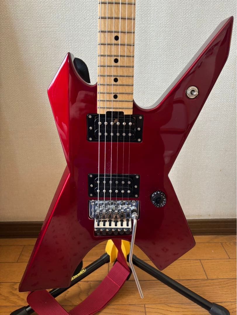 美品 Killer KG-Exploder Ⅱ ギター　変形　デリシャスレッド