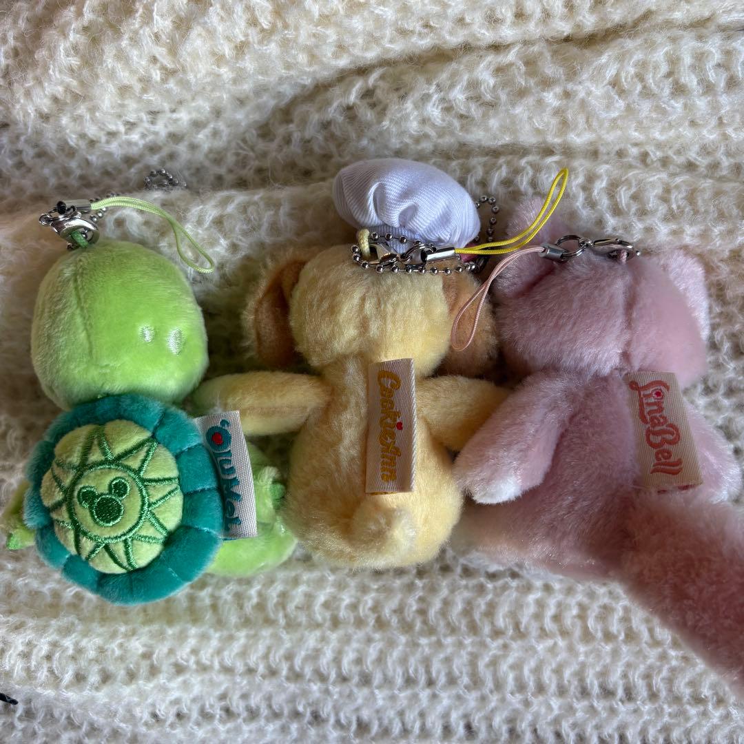 ダッフィー＆フレンズ　ぬいぐるみチャーム　コンプリートセット