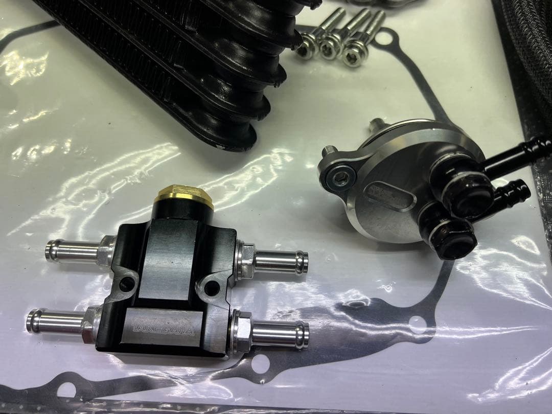 モンキー125 JB03 JB05オイルクーラーセット