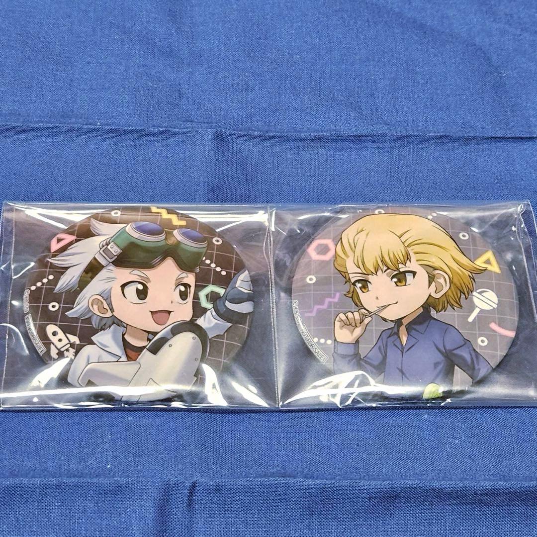 Dr.STONE スタンリー ゼノ 幼少期 缶バッジ TOHO 特典