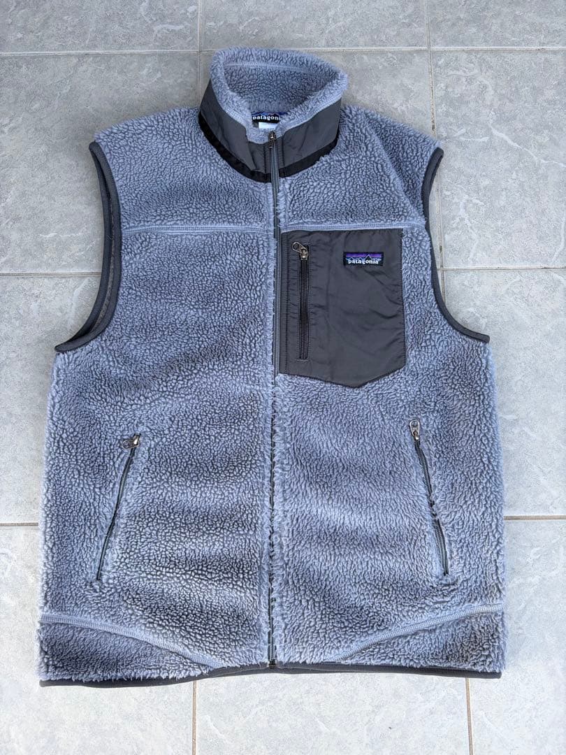 Patagonia フリースベスト グレー