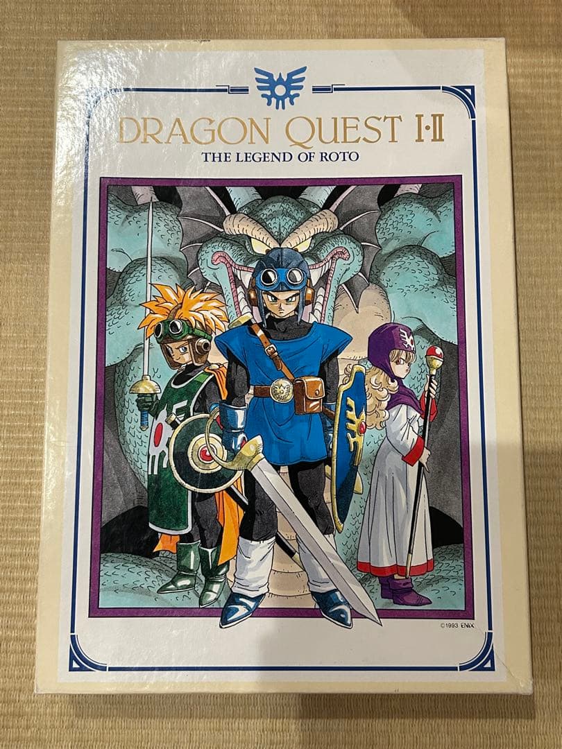 【希少】ドラゴンクエストⅠ・Ⅱ ロトの勇者たち ジグソーパズル 1000ピース