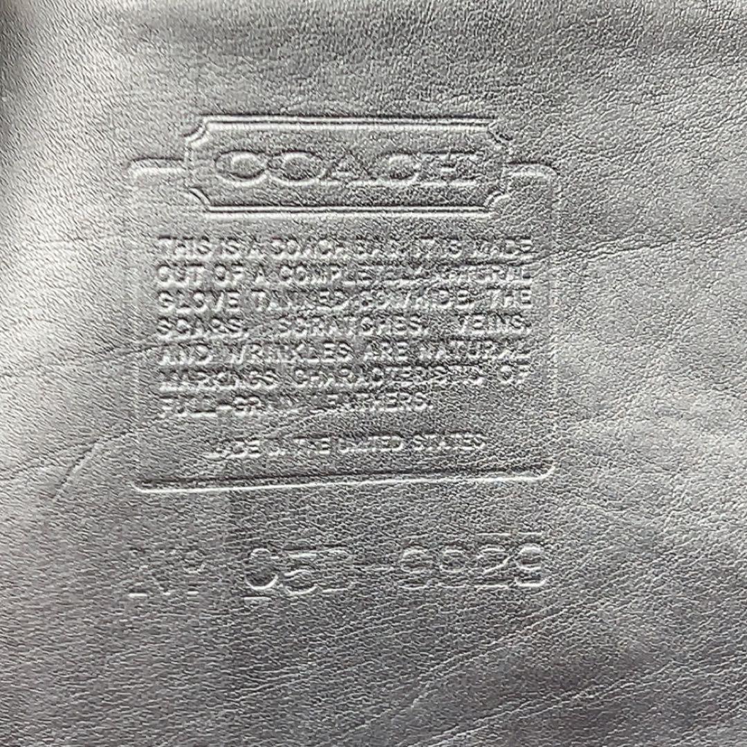 オールドコーチ　ワンショルダーバッグ　西口修平着用　巾着　レザー　USA製　黒