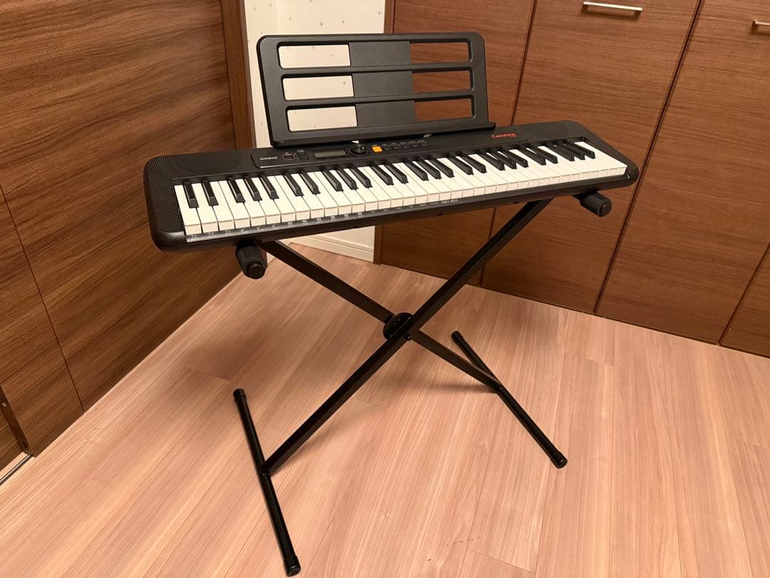 CASIO 電子キーボード Casiotone CT-S195＋スタンド＆カバー