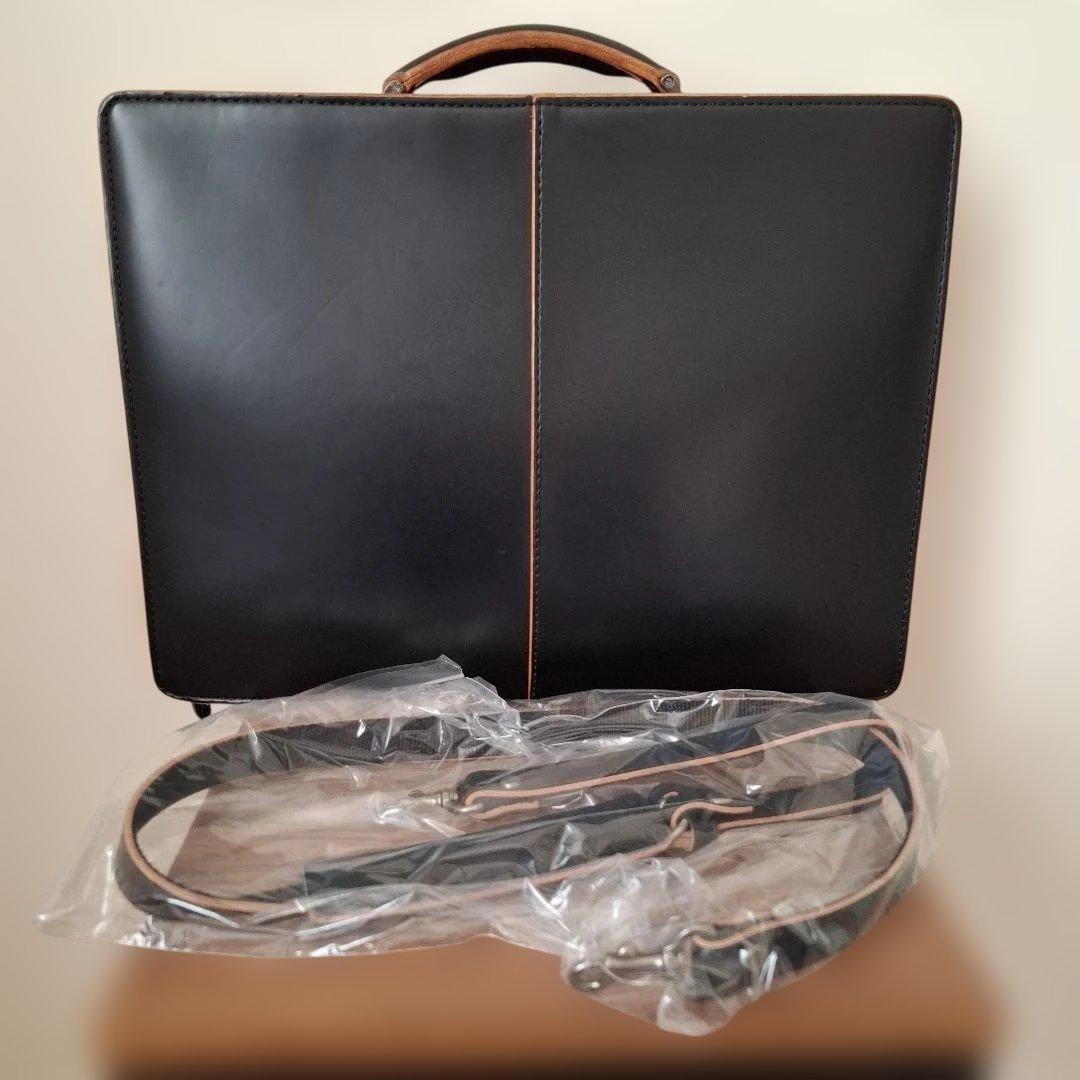 ✨青木鞄 COMPLEX GARDENS 　日本製　ガラス加工革