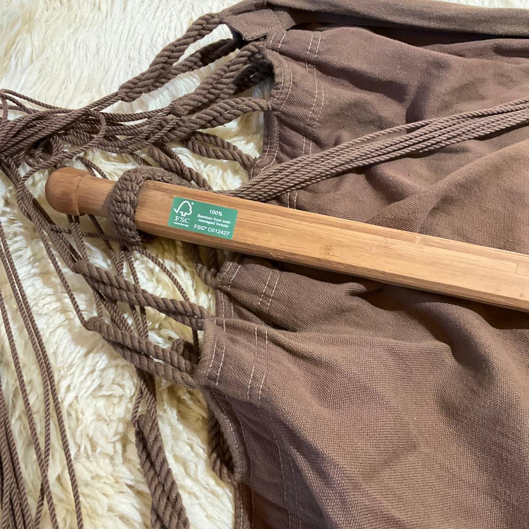 LA SIESTA ブラウン ハンモック　棒を除く