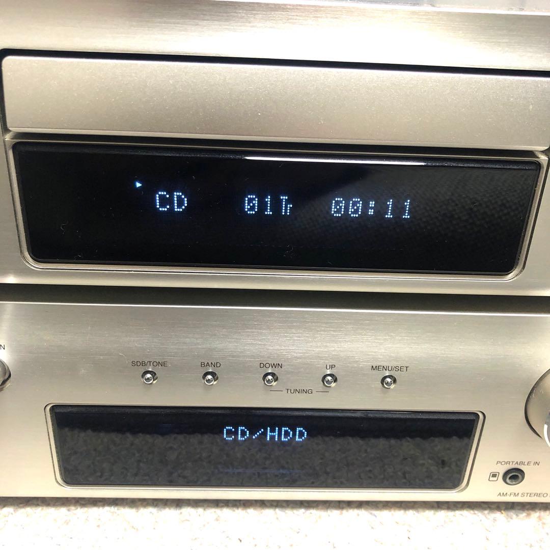 ラジオ・コンポ DENON DRA-F102 DCD-F102