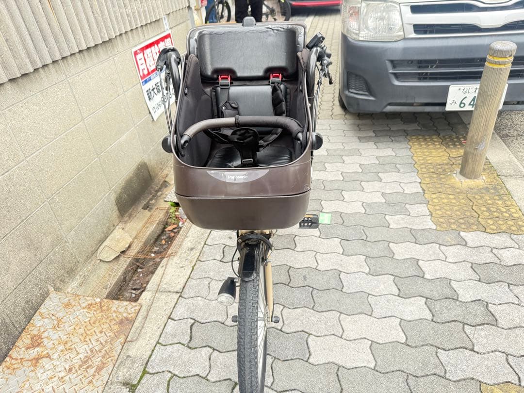 パナソニック電動アシスト自転車 チャイルドシート付き 16Ah