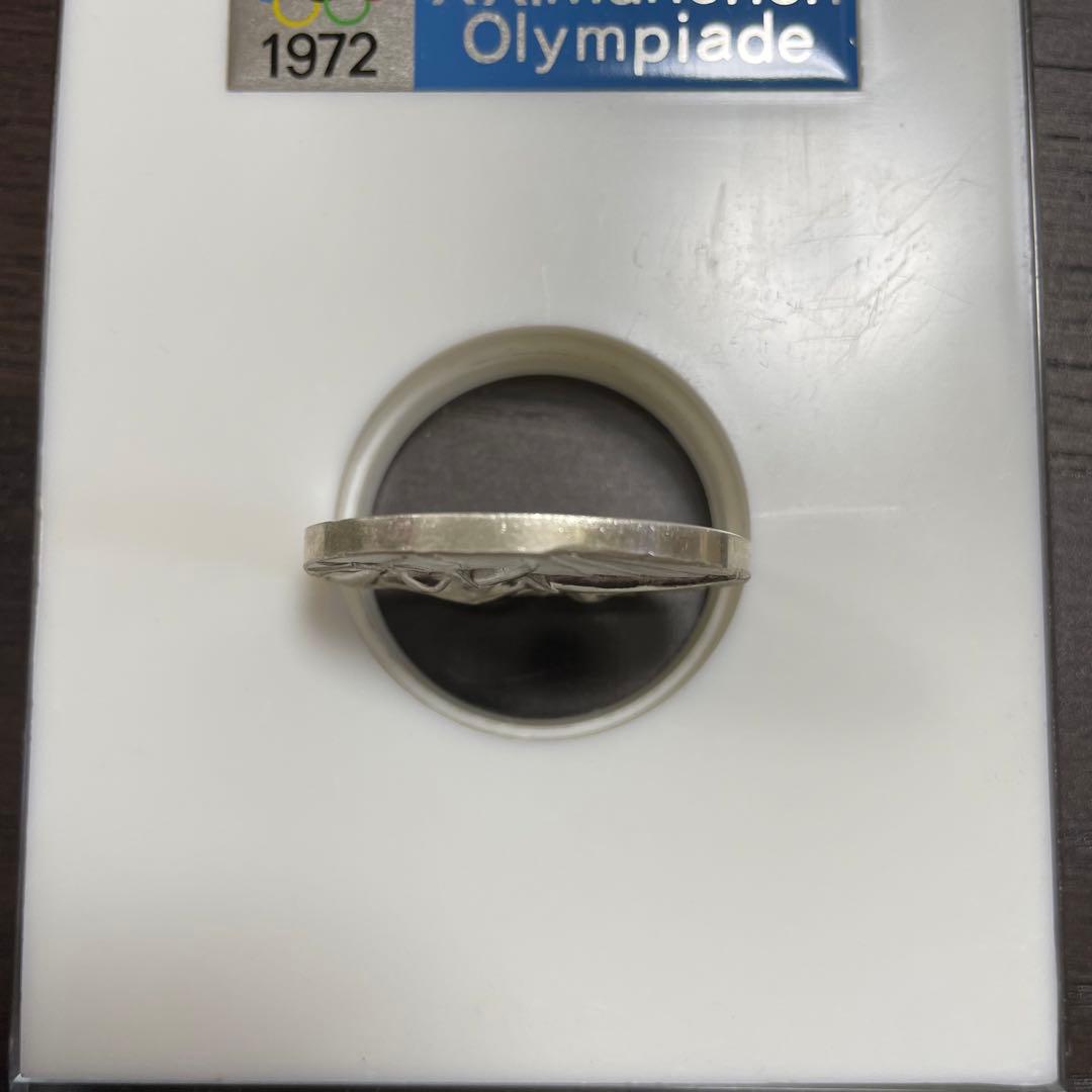【美品】1972年ミュンヘンオリンピック公式参加メダル　記念メダル　純銀